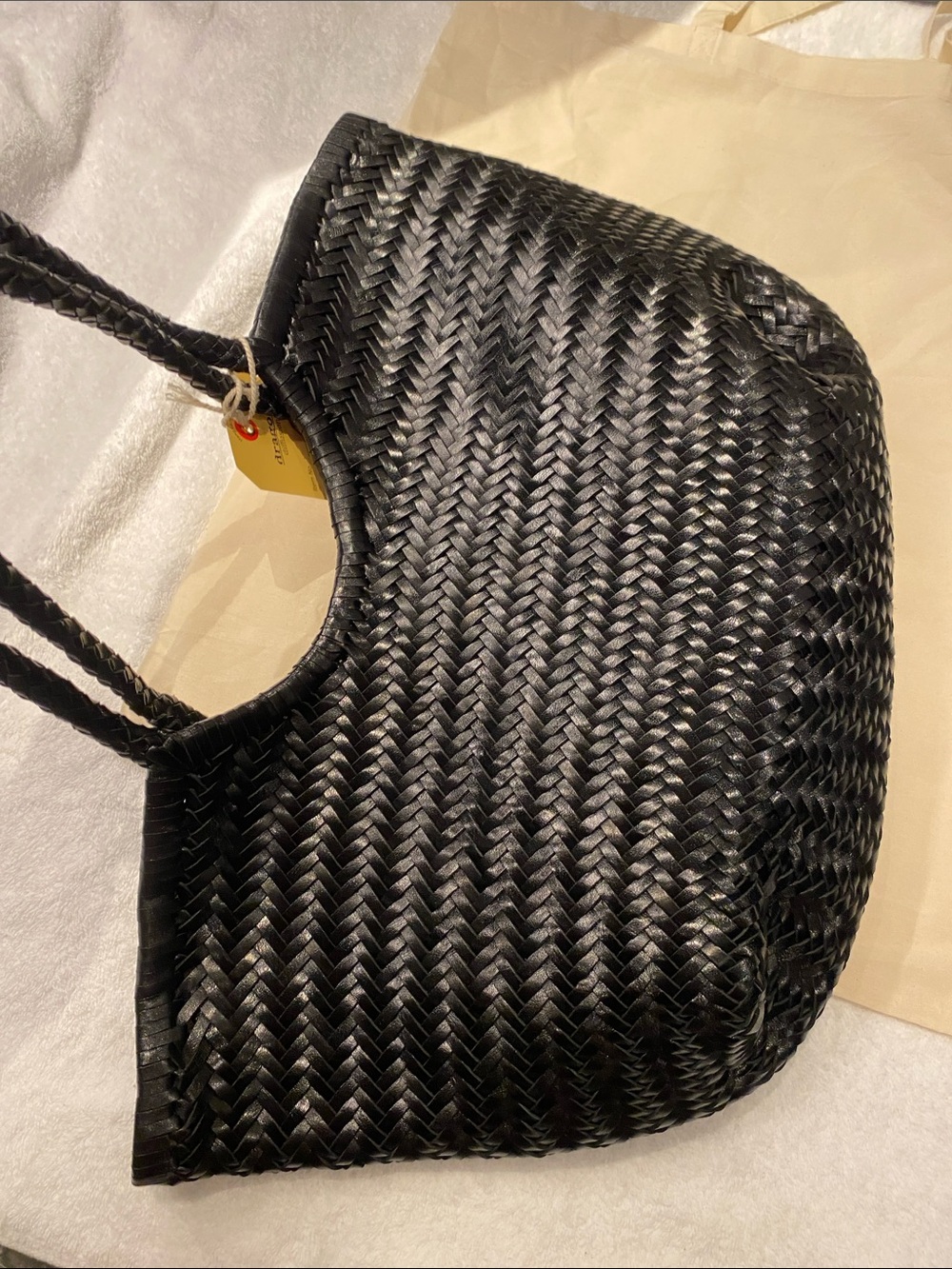 Dragon Diffusion Black Woven Tote Bag - Picture 8 of 8